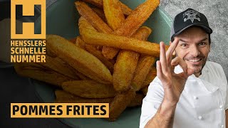 Schnelles Pommes frites Rezept von Steffen Henssler [upl. by Yendys]