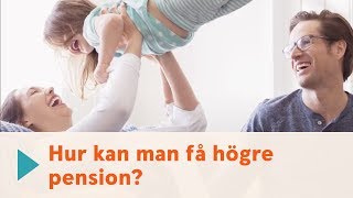 Halva lönen i pension Nej gör så här [upl. by Nrubloc]