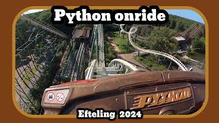 Python onride Efteling 2024 [upl. by Johann591]