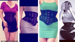 Lace Hourglass Waspie Orchard Corset CS 201 Honest review waist training dancing in my corset 💃🏻☺️ [upl. by Morty]