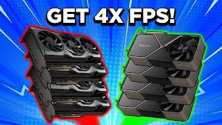 Get 4X Your FPS 2 NEW GPUs [upl. by Coltson]