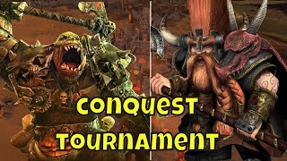 Single Faction Tournament  Conquest Total War Warhammer 3 Multiplayer [upl. by Quinta]