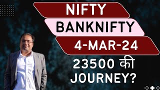 Nifty Prediction and Bank Nifty Analysis for Monday  4 March 24  Bank Nifty Tomorrow [upl. by Attenrev]