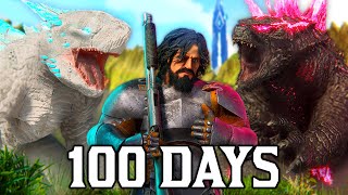 I Survived 100 Days in ARK Monsterverse [upl. by Helaine]