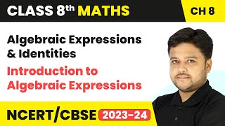 Algebraic Expressions amp Identities  Introduction to Algebraic Expressions  Class 8 Maths Chapter 8 [upl. by Nathalie]