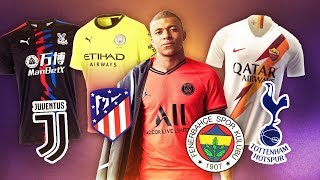 LES NOUVEAUX MAILLOTS OFFICIELS DES GRANDS CLUBS 201920  70 [upl. by Finah807]