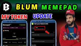 Blum Memepad Token Launch Blum Memepad A  Z information Blum New token launched 🤯  Blum token [upl. by Motch411]