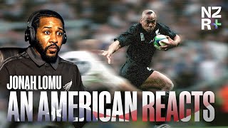 American Reacts To Jonah Lomu Highlights The GOAT [upl. by Aicilif]