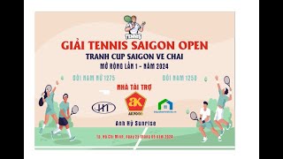 🏆GIẢI TENNIS SAIGON OPEN [upl. by Tung928]