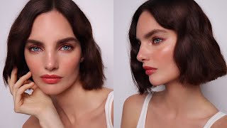 Effortless Glowy Spring Summer Makeup [upl. by Adnahcir465]