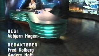 TV2 Nyhetene 10 juli 1993 [upl. by Nhojleahcim]