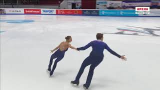 2018 Russian National Pairs SP Alexandra Boikova amp Dmitri Kozlovski Sarabanda [upl. by Estey537]