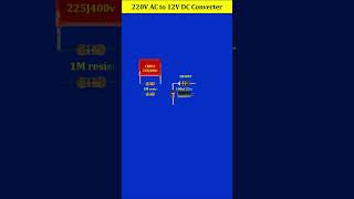 220v AC to 12v DC converter electrical [upl. by Roskes]