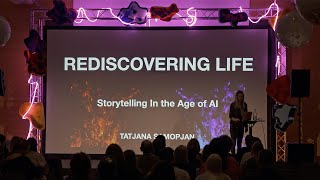 Rediscovering Life – Storytelling in the age of AI  Tatjana Samopjan TV Drama Vision 2024 [upl. by Teyut]