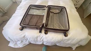 SwissGear 7739 Hardside Luggage Review  Best Spinner Wheels [upl. by Haerb]