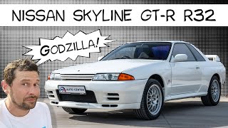 Nissan Skyline GTR R32 Първородната Годзила [upl. by Epoh]