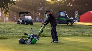 The Belfry British Masters Tournament Prep with Farol x John Deere [upl. by Torras]