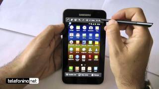 Samsung Galaxy Note videopreview da Telefoninonet [upl. by Crean292]