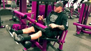 Planet Fitness  How To Use Seated Leg Curl Machine [upl. by Bum]