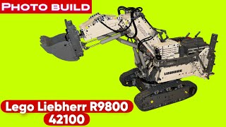 Lego 42100 Exavator Liebherr R9800 Photo build and movement [upl. by Oskar]