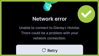 Hotstar  Network Error  Unable To Connect To Disney Hotstar [upl. by Ennis122]