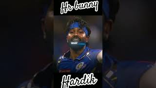 hardik pandya edit HR BUNNY shortsviral shorts edit hardikpandya emotions [upl. by Constance]