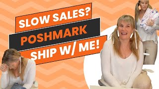 Ship With Me Are The NEW Poshmark Buyer Fees Slowing Sales [upl. by Notyrb]