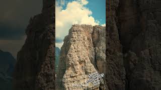 Drone video 5 torri dolomites italy travel dronevideo mountains drone italy 5torri [upl. by Eesdnil]