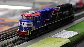 Athearn G65254 SD60E Locomotive With DCC amp Sound  Norfolk Southern Honoring Our Veterans 6920 [upl. by Hamrah]