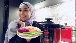 JOM MASAK BERSAMA DENGAN WAN SHARMILA BY USING MMX Smart Pressure Cooker HEALTHIEST FOOD OF A DAY [upl. by Jasik]