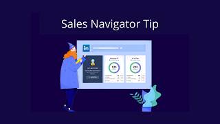 LinkedIn Sales Navigator Tip Using Keywords [upl. by Ahsilam]