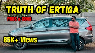 Maruti Suzuki Ertiga Ownership Review The Good The Bad And The Ugly [upl. by Niveek349]