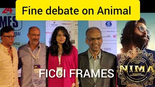 Full discussion on the film ANIMAL at FICCI FRAMES 2024  Anjum Rajabali  Komal Nahta [upl. by Esil947]