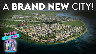 The Start of a Brand New City in Cities Skylines 2  Verde Beach [upl. by Meela]