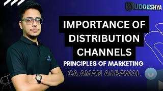 16 IMPORTANCE OF DISTRIBUTION CHANNELS  PRINCIPLES OF MARKETING  BCOM  SEM  4 [upl. by Nazus]