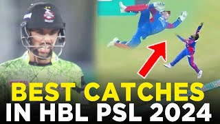 Top Catches in PSL 9  Best Catches of the Tournament in HBL PSL 2024  M2A1K [upl. by Matheny455]