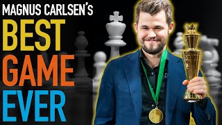 Magnus Carlsens Best Game Ever [upl. by Schertz]