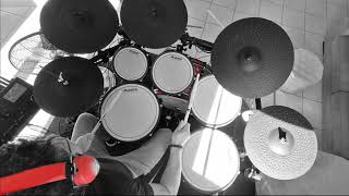 MY ASHES LIVE  PORCUPINE TREE  DRUM COVER ON ALESIS STRIKE PRO SE EDRUMS [upl. by Edelsten534]