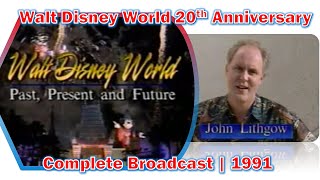 Walt Disney World 20th Anniversary Special  Past Present Future  1991  EPCOT Center  MGM Studios [upl. by Bullock]