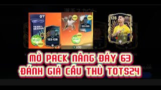 MỞ PACK NÂNG ĐÁY 63 VÀ CÂU CHUYỆN 1  ĐÁNH GIÁ TOTS24  FCMOBILE NHẬT BẢN [upl. by Besnard]