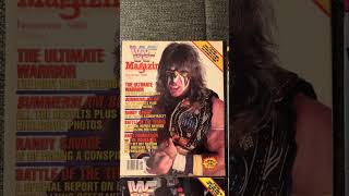 ULTIMATE WARRIOR Wrestling Magazine Covers wwe prowrestling [upl. by Nalym]