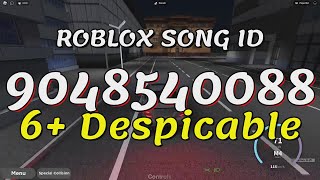 6 Despicable Roblox Song IDsCodes [upl. by Grimona]