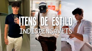 ITENS de estilo INDISPENSÁVEIS que TODO HOMEM DEVE ter  Como ser um homem estiloso [upl. by Vola]