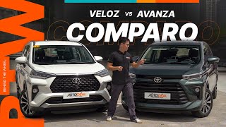 2022 Toyota Avanza vs Toyota Veloz Comparo  Behind the Wheel [upl. by Vasiliki]