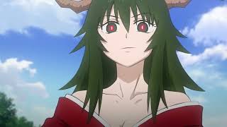 Sengoku Youko S2 Ep 3  Shinsuke Saves Senya From The Mountain Goddess Scene [upl. by Sirroned]