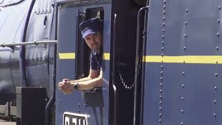 Steam Train passing thru Pakenham Station 9 Nov 2024steamtrain railfan trainspotting [upl. by Anniahs]