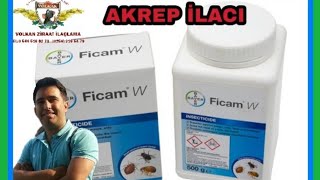 BAYER Ficam W akrep öldüren ilaç ORIGINAL BAYER PRODUCT [upl. by Pierette916]