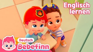 NEU 🚒👩🏻‍🚒 Das Feuerwehrauto 👩🏻‍🚒🚒  Englisch lernen  Bebefinn Deutsch  Kinderlieder [upl. by Mohl840]