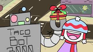 Merry Christmas From TacoBot  Parry Gripp  Animation by Boonebum [upl. by Myrtle]