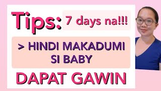 HINDI MAKADUMI SI BABY NORMAL BA  DAPAT GAWIN PAG HINDI MAKADUMI o CONSTIPATED SI BABY [upl. by Nnylirak]